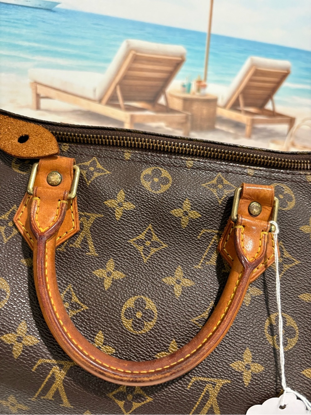 Authentic Louis Vuitton Speedy 30 w/ certificate - Picture 6 of 13